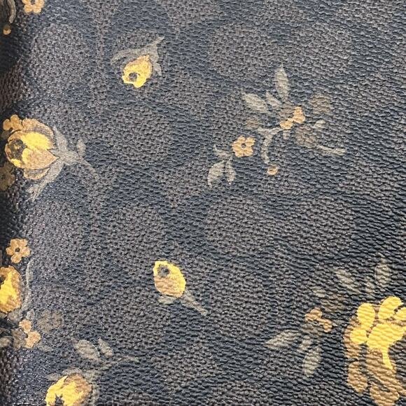 Coach NEW Signature Canvas Floral Print Notebook & Pencil Case Set CCF40 + CCI83 - Picture 3 of 5